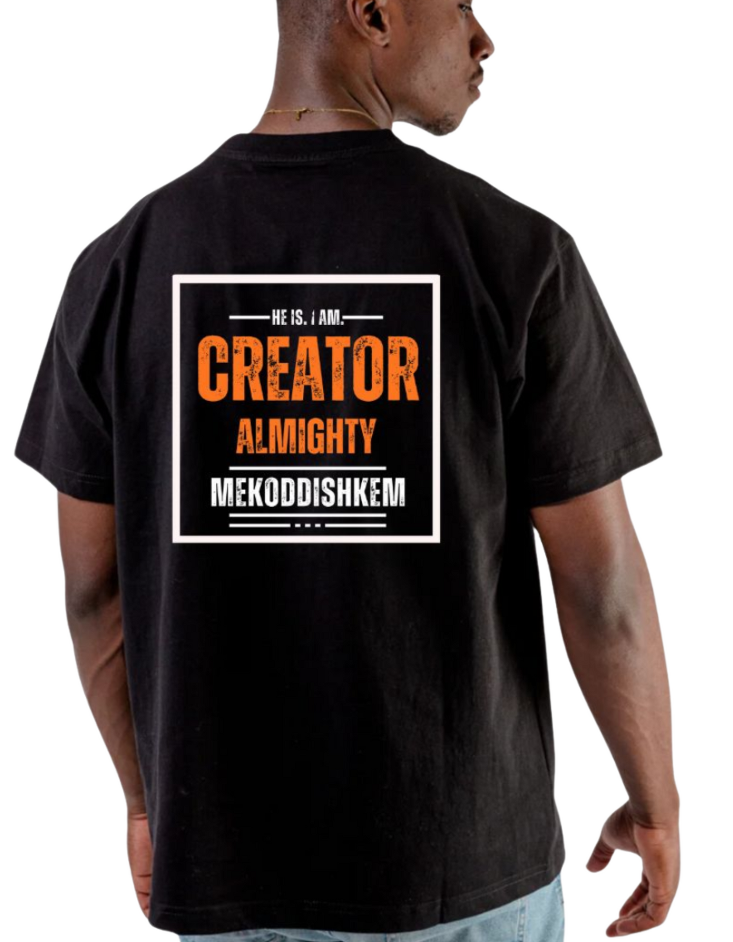 He is. I am. HTV Heavyweight Shirt