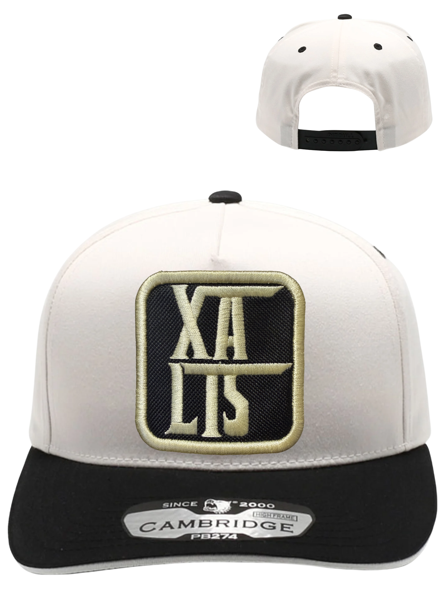 Xalis High Frame Two-Tone Sandwich Hat