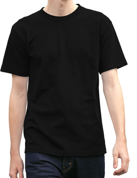 Solid 6.5 OZ Heavyweight Tee