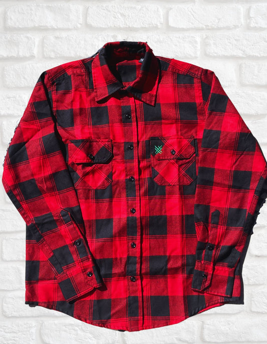 Lumberjack Red Flannel Long Sleeve