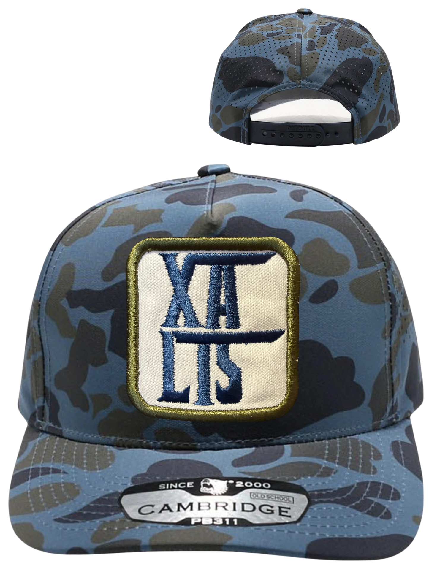 Xalis Camo Perforated Cap